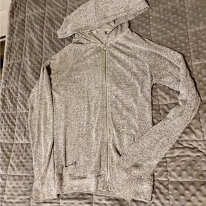 H&M Gray Zip-Up Hoodie Jacket